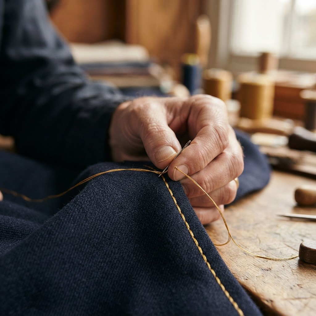Fine hand tailoring